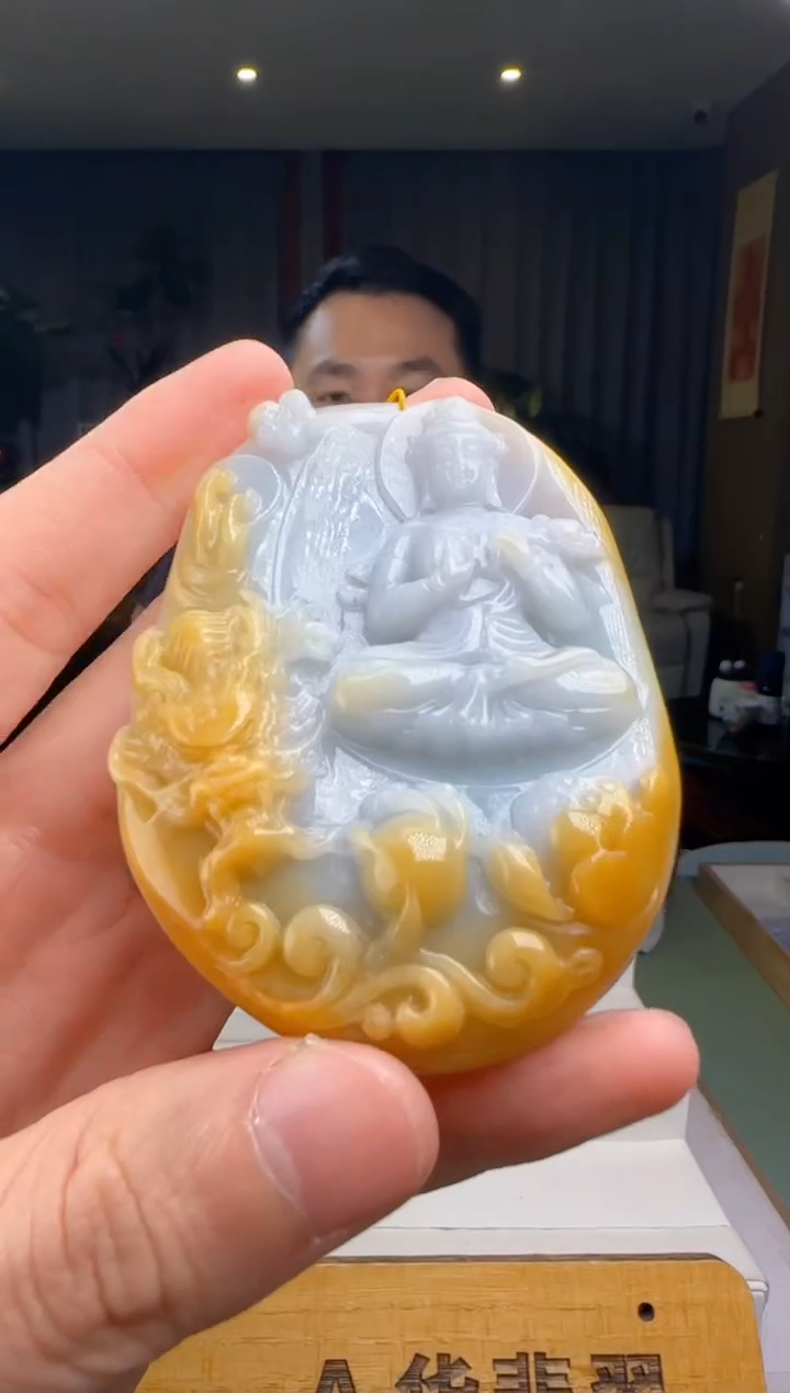 【闪购商品】翡翠吊坠(不含链)未镶嵌DY@@960Q3J15242