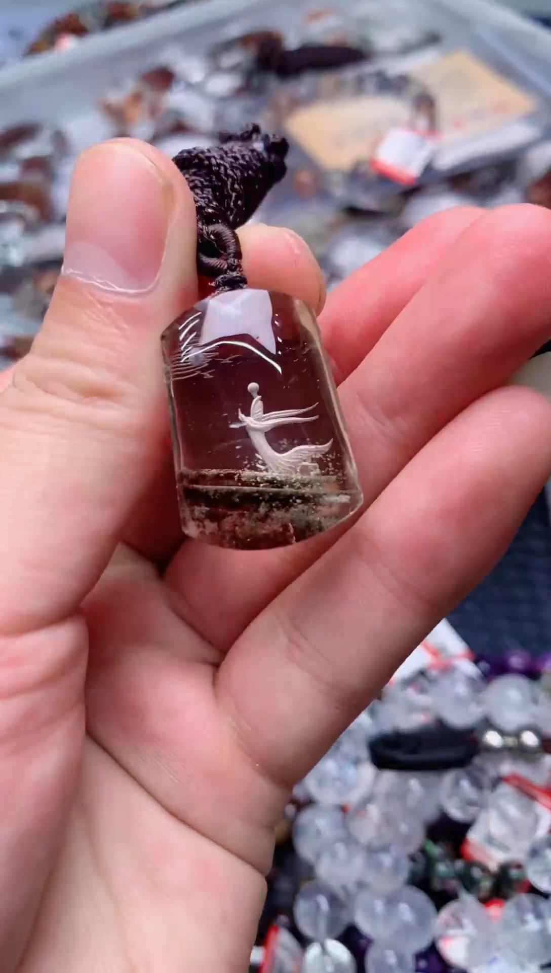 未镶嵌吊坠(赠链)水晶192