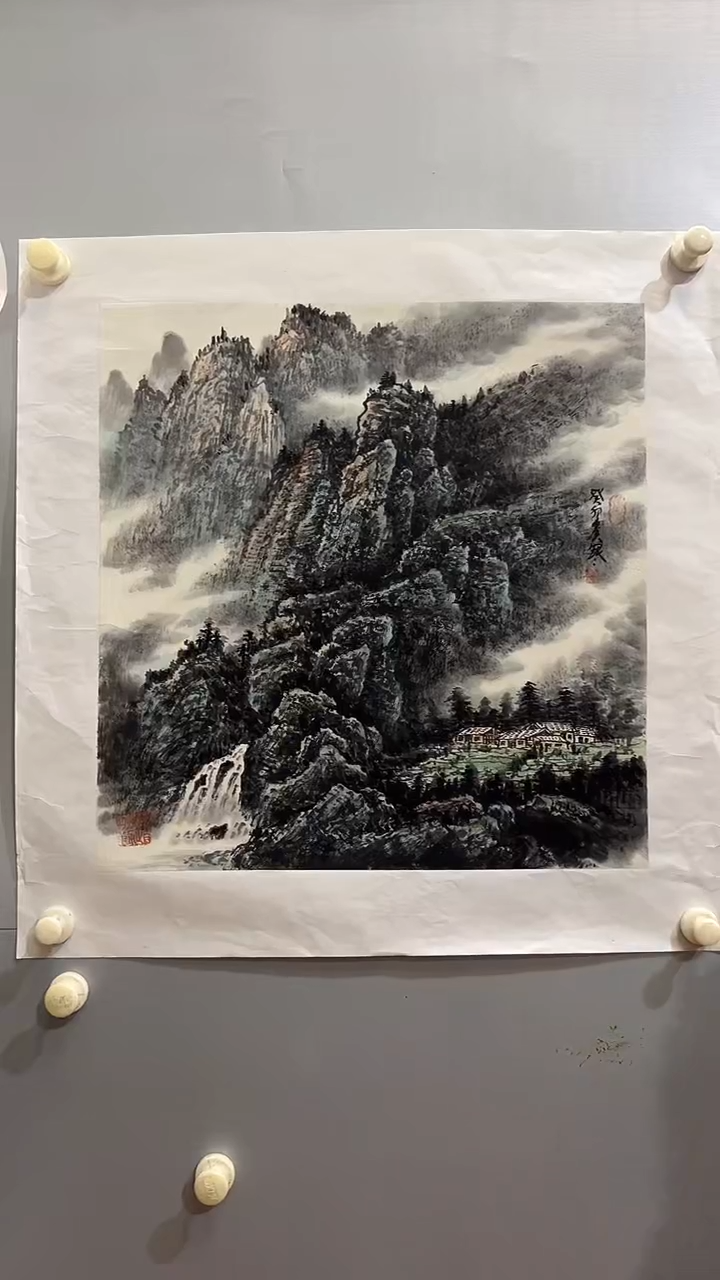 国画侯银银国画作品16