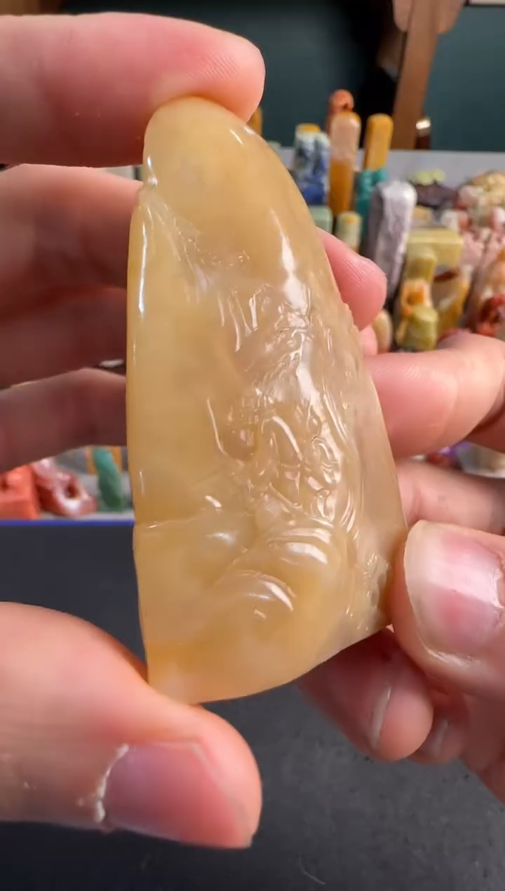 【闪购商品】青田石印石编号编号5221