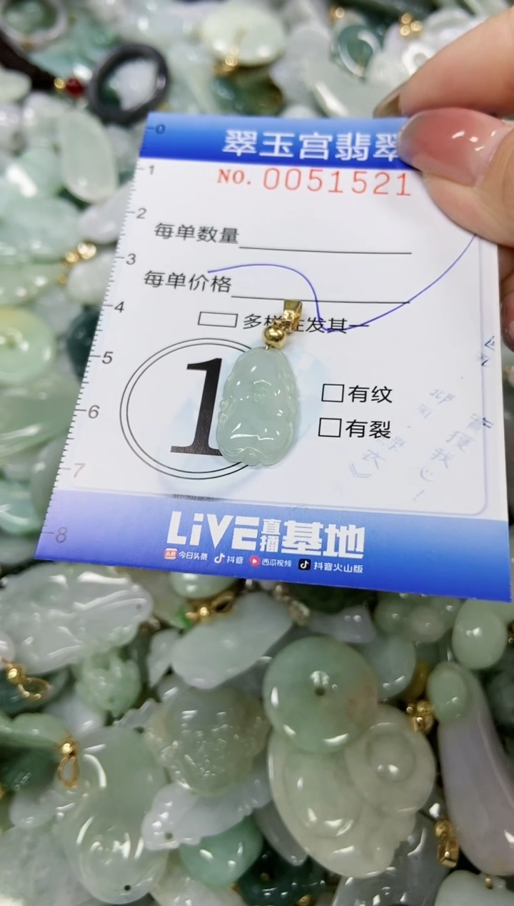 【闪购商品】翡翠颈饰未镶嵌闪购0051521