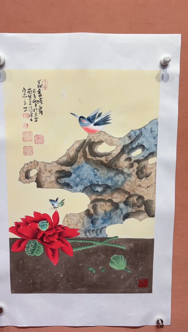 国画师立照老师国画作品