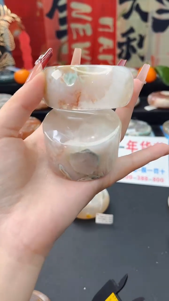 【闪购商品】石英质玉手镯未镶嵌赠送镯心（53圈口）