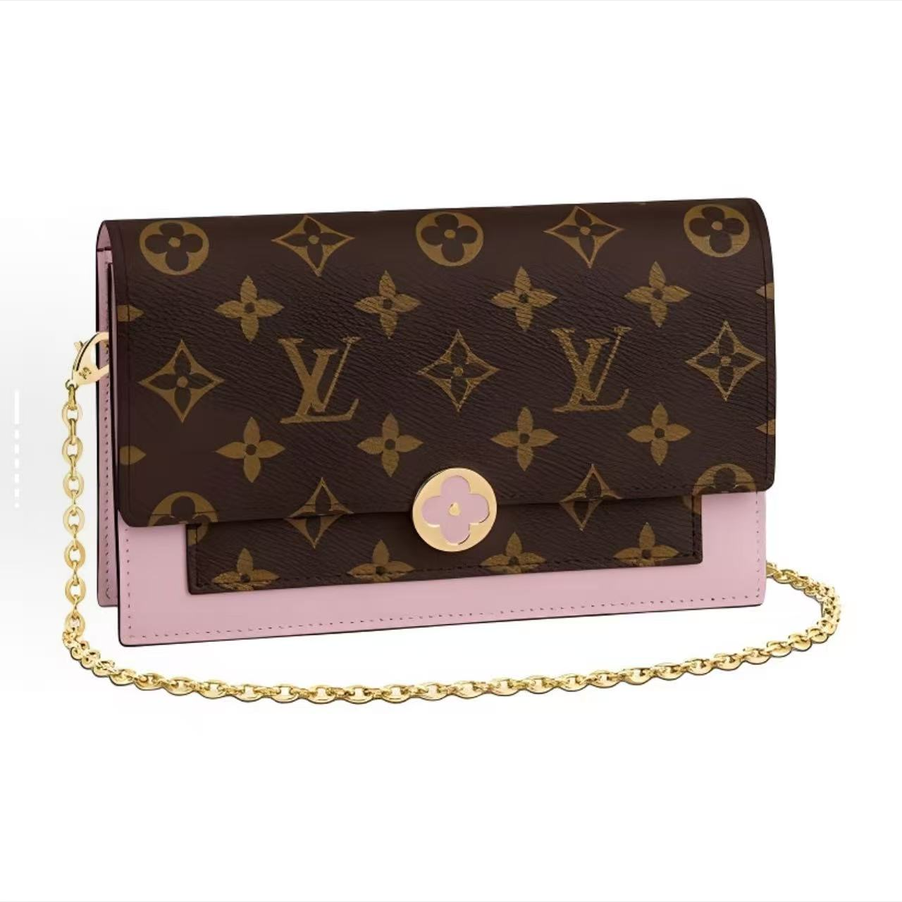 99新 LouisVuitton/路易威登 诗诗专属 LV粉色小花 THLC314