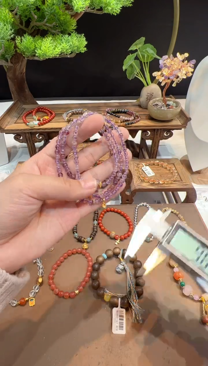 【闪购商品】水晶手绳未镶嵌@@手饰