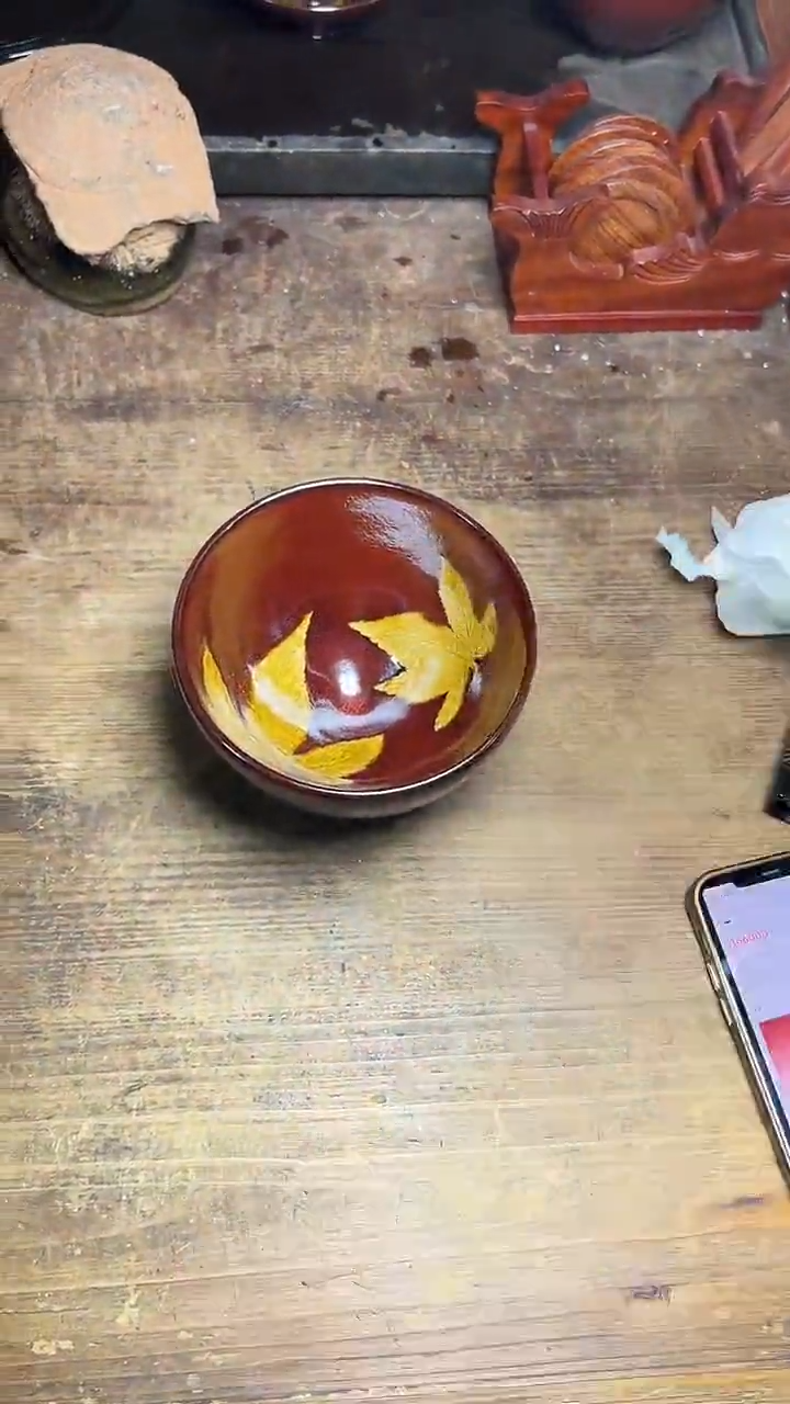 茶盏名家建盏暨培旺（带证书礼盒）26