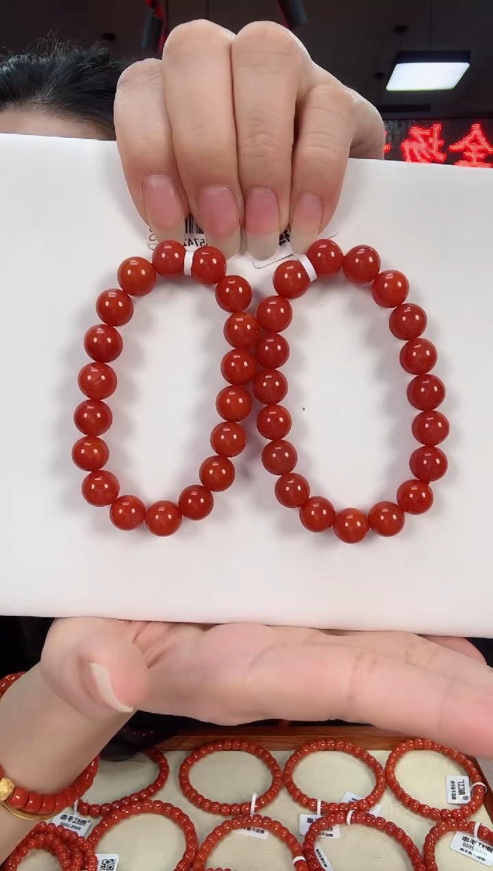 【闪购商品】南红玛瑙保山手串10+未镶嵌（多样式发其一）