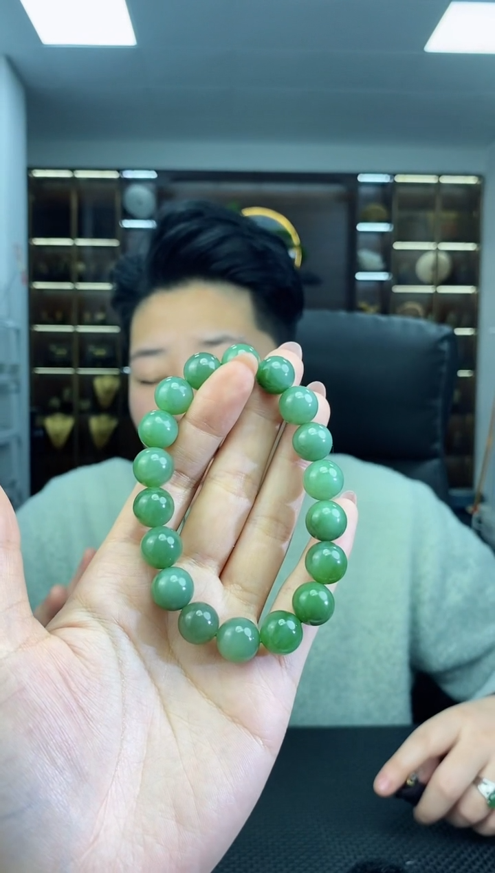 【闪购商品】和田玉手串未镶嵌卡12清货3