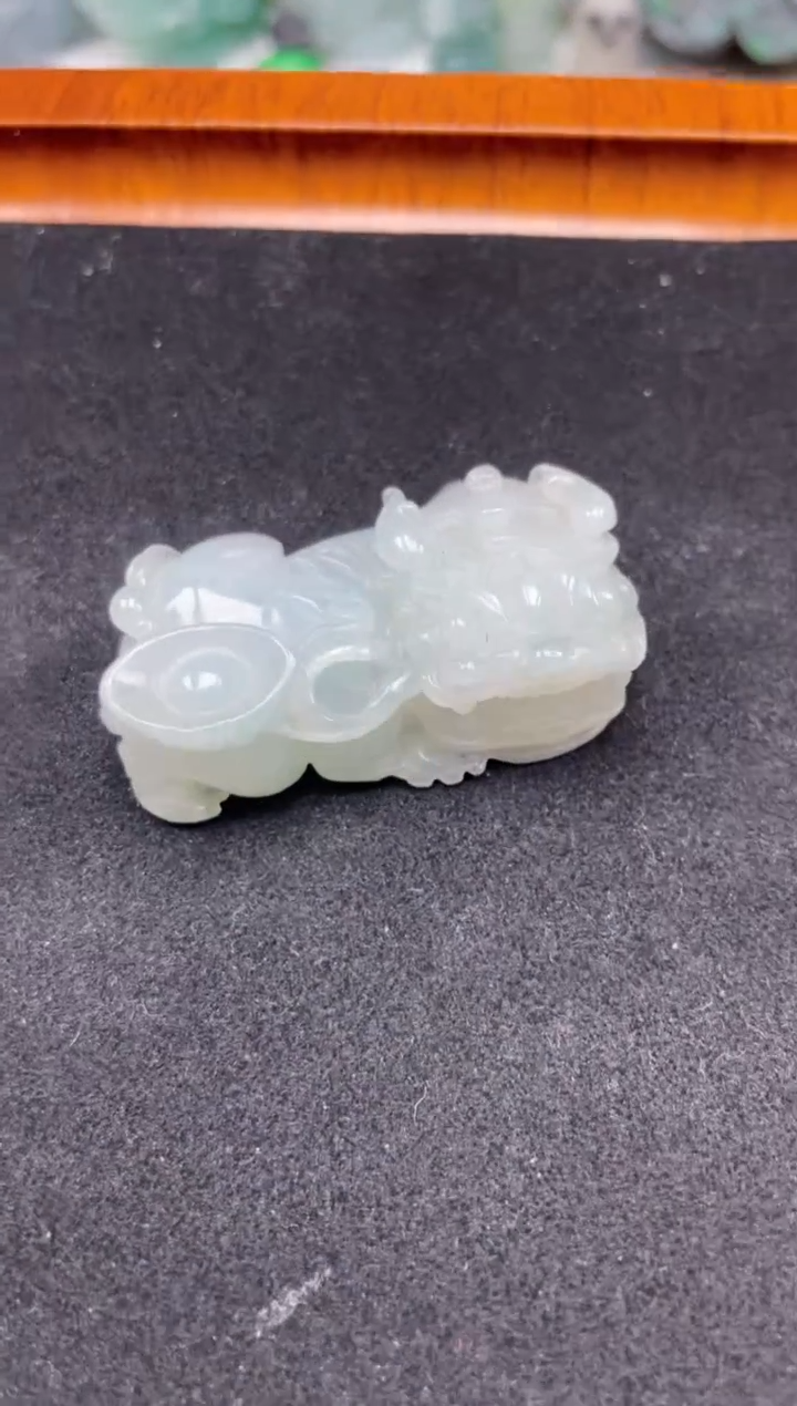 【闪购商品】翡翠颈饰未镶嵌霸王貔貅