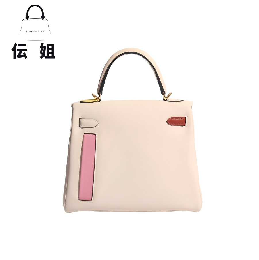 【口袋凯莉】进口原厂皮蜡线全手工时尚百搭休闲气质单肩斜挎女士包