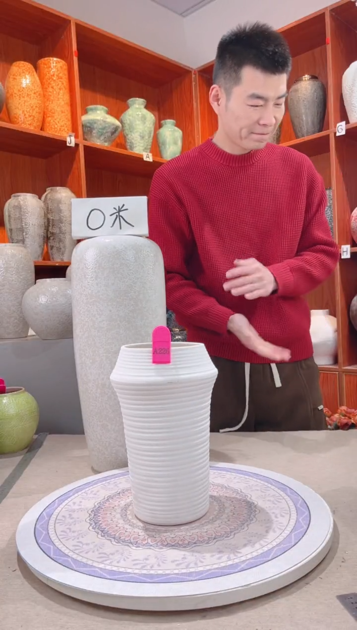 【闪购商品】瓶不装水 a226 陶瓷花瓶 无花