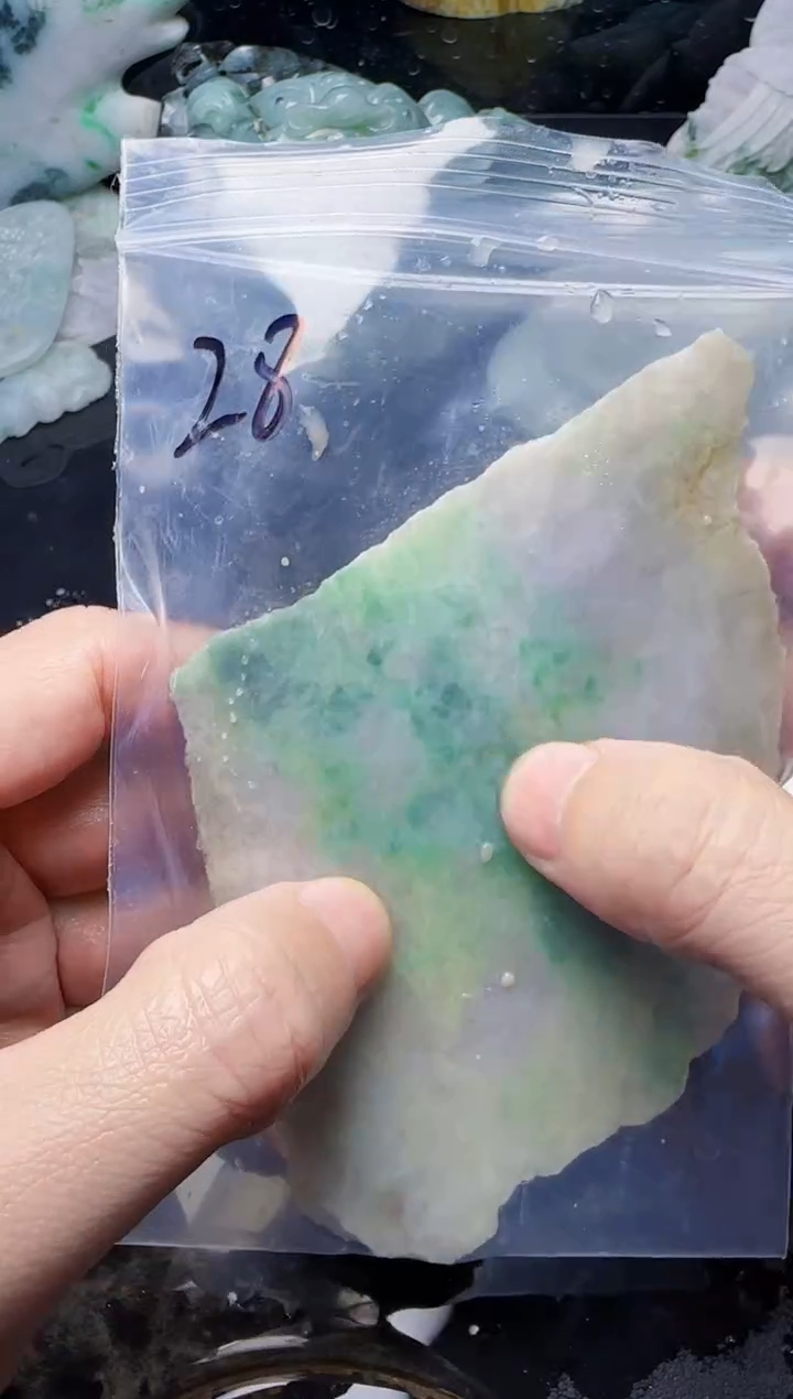 颈饰未镶嵌翡翠小*肉28