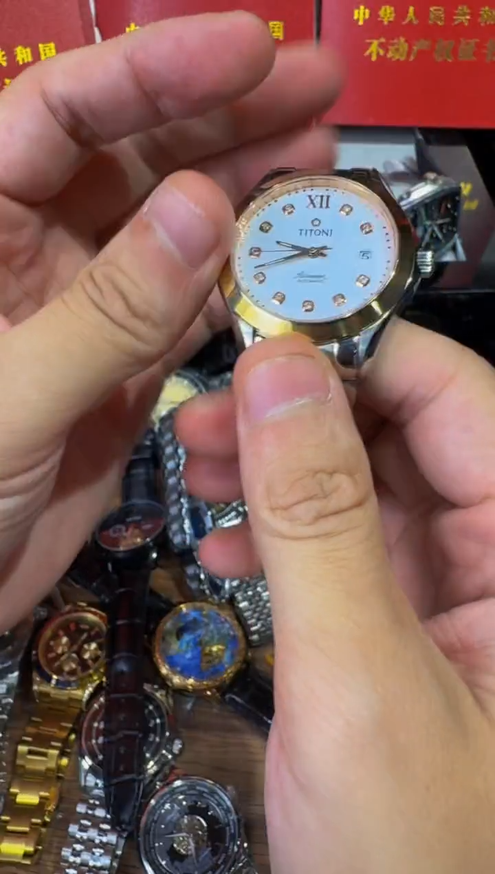 金属全自动机械手表13