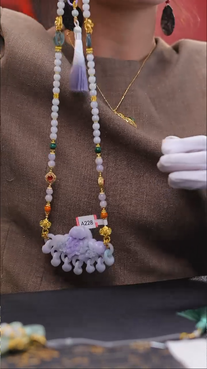 【闪购商品】翡翠颈饰未镶嵌228基地发货