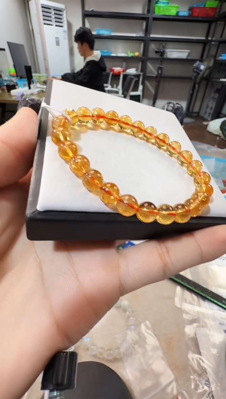 未镶嵌手链水晶晶1136 约7mm