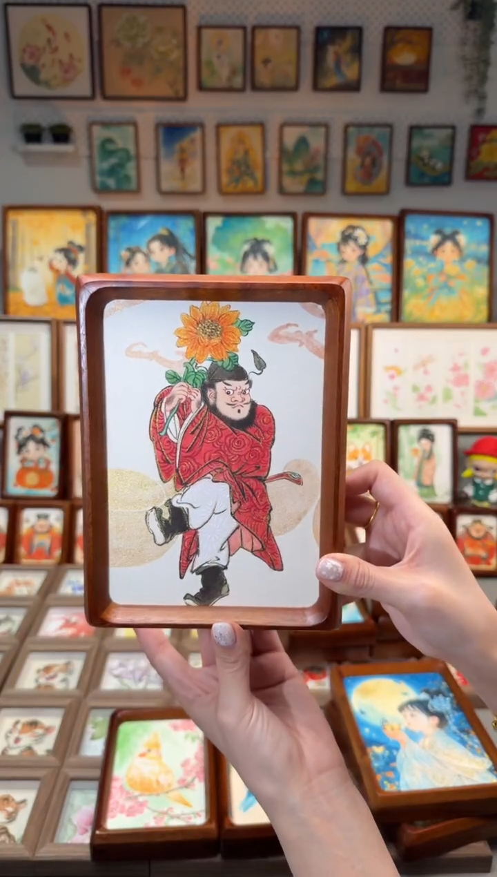 国画一举夺魁 手绘国画7