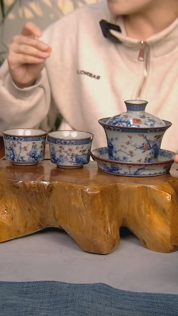 【闪购商品】简装家用款3件套 陶瓷家用茶具系列