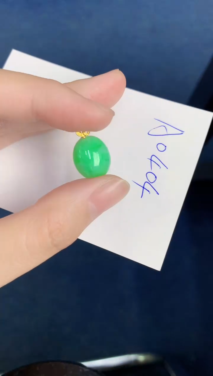 【闪购商品】翡翠颈饰18K金镶嵌000000000