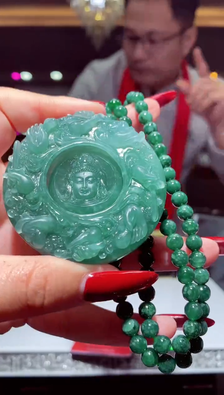 【闪购商品】定制翡翠未镶嵌闪购毛货链接YQ070