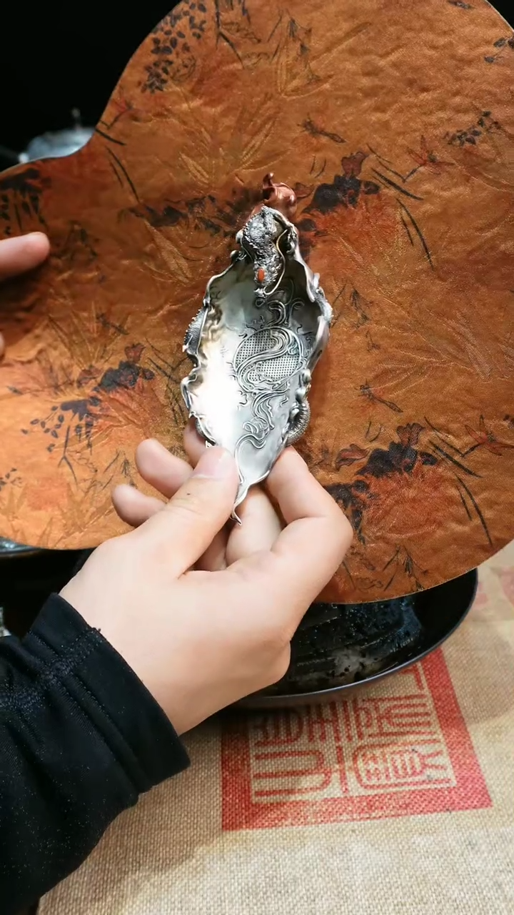 【闪购商品】茶盏欲山行 龙茶漏