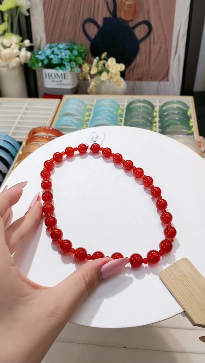 手镯玛瑙/玉髓未镶嵌34-