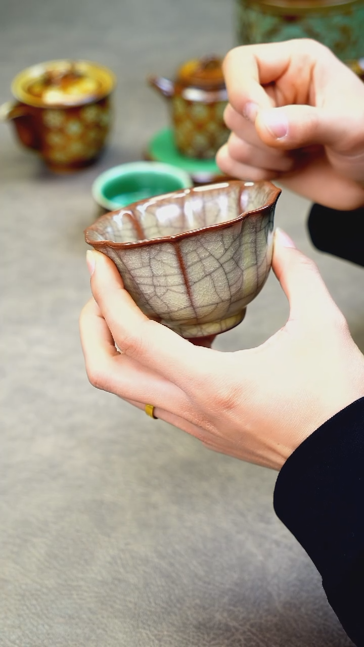 【闪购商品】龙泉窑手工茶器包邮