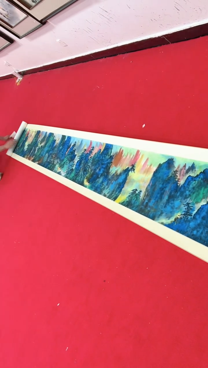 【闪购商品】绘画陈发源-长卷作品B