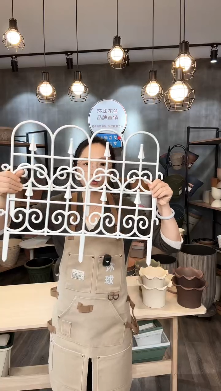 白色栅栏10片装装