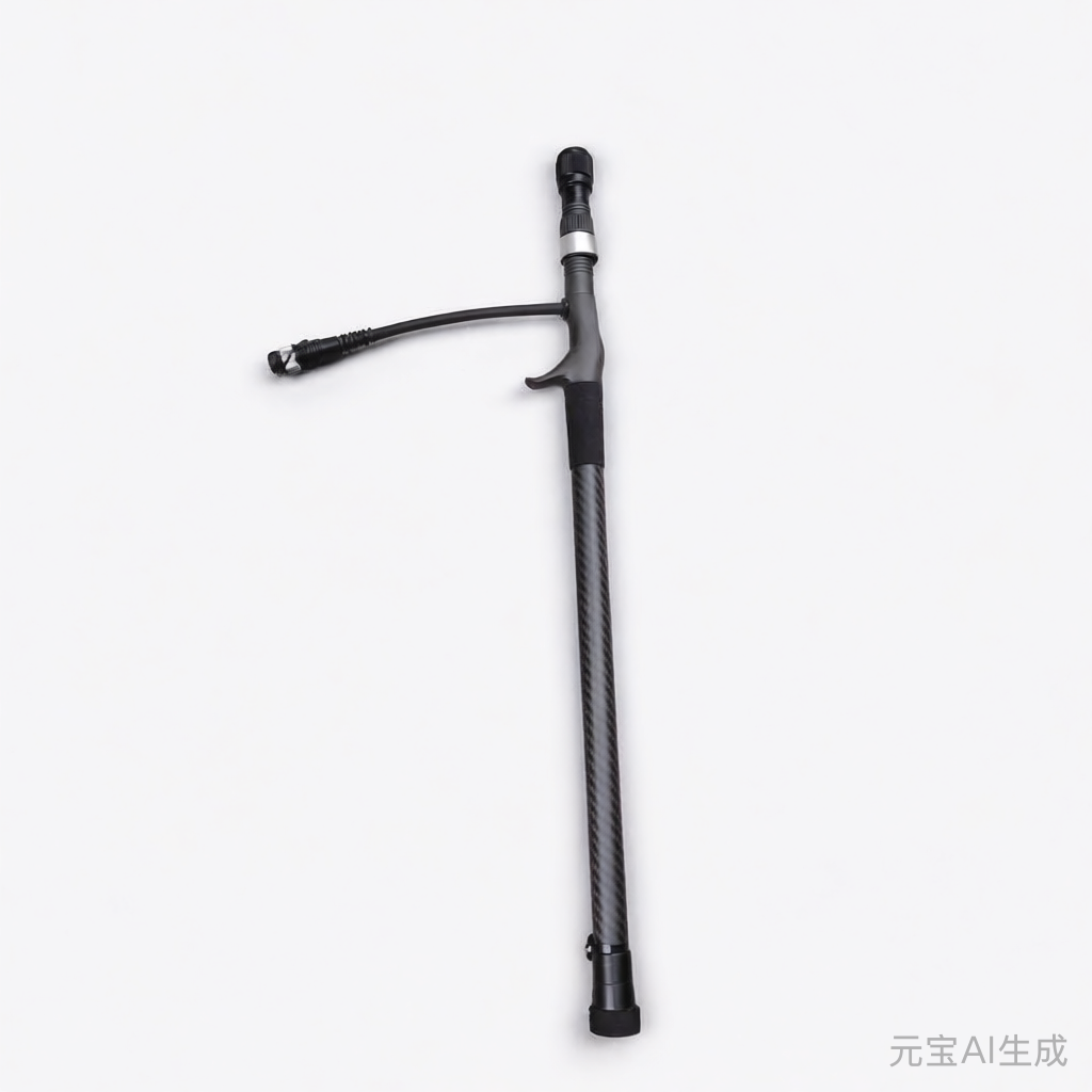 电动渔轮内置锂电池手把节，铁板竿，慢摇铁板，船竿，替代手雷电池