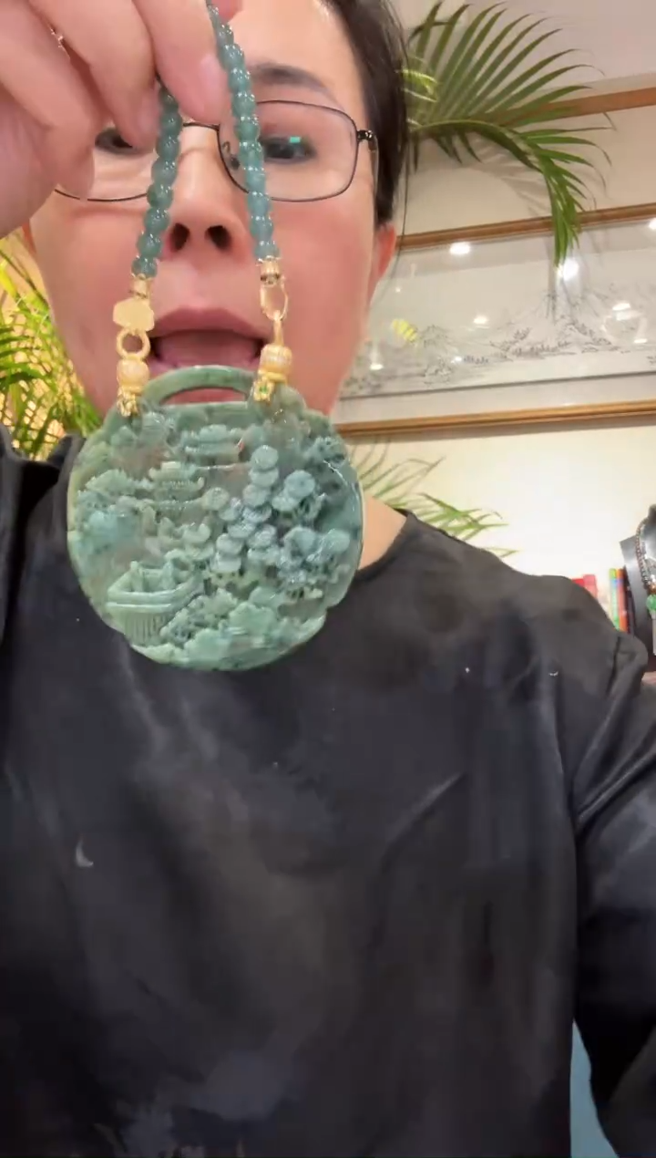 【闪购商品】翡翠颈饰未镶嵌国风