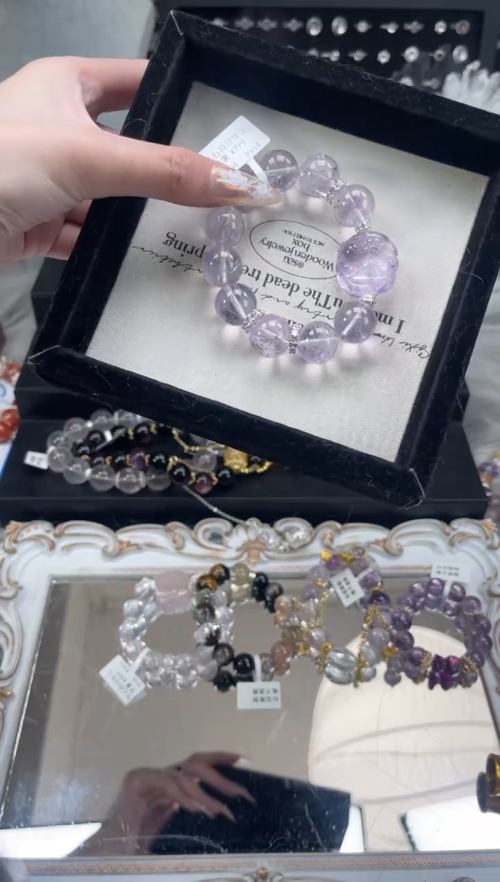 【闪购商品】水晶手链未镶嵌天然水晶 多样性发货