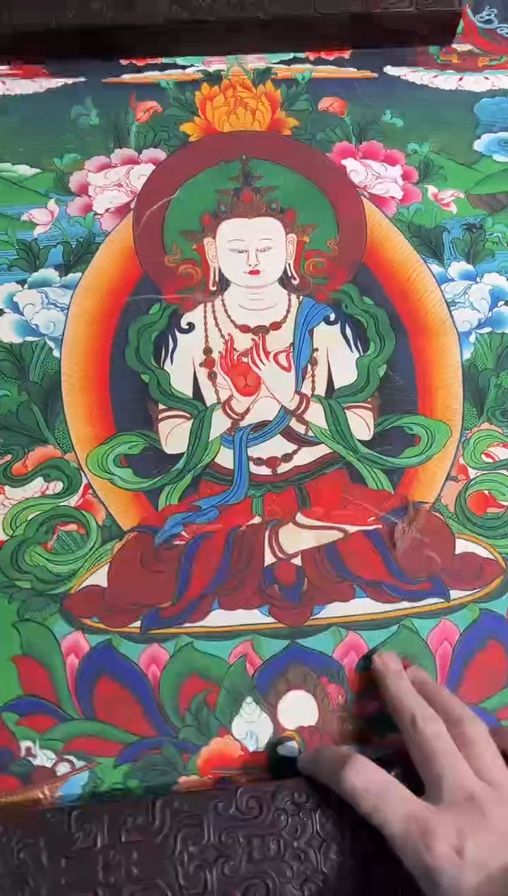 卷轴画路路的唐卡tk160