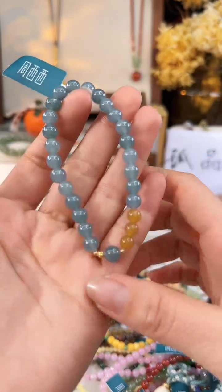 【闪购商品】翡翠手饰18K金镶嵌@@B921H014944