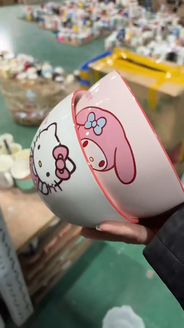 陶瓷手柄款家湖高温陶瓷杯 微瑕