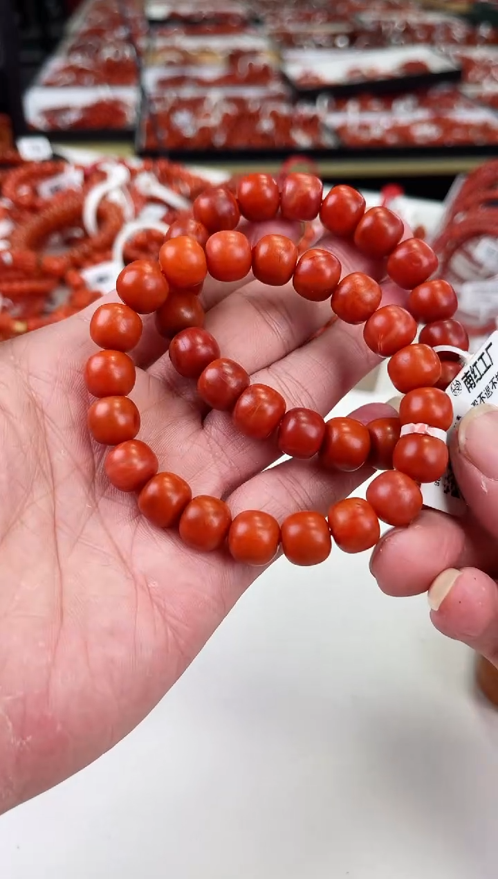 【闪购商品】南红玛瑙瓦西老型手串11+未镶嵌（多样式发其一）
