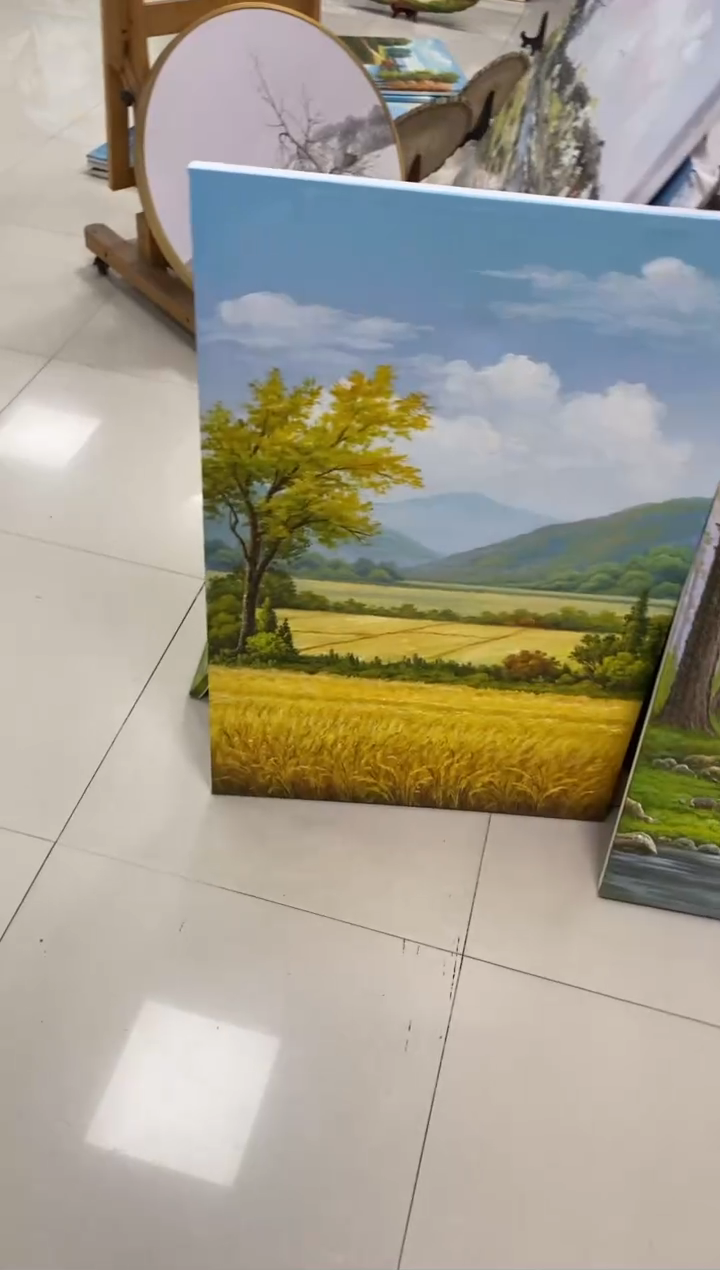 【闪购商品】高端手绘精品油画60+90竖