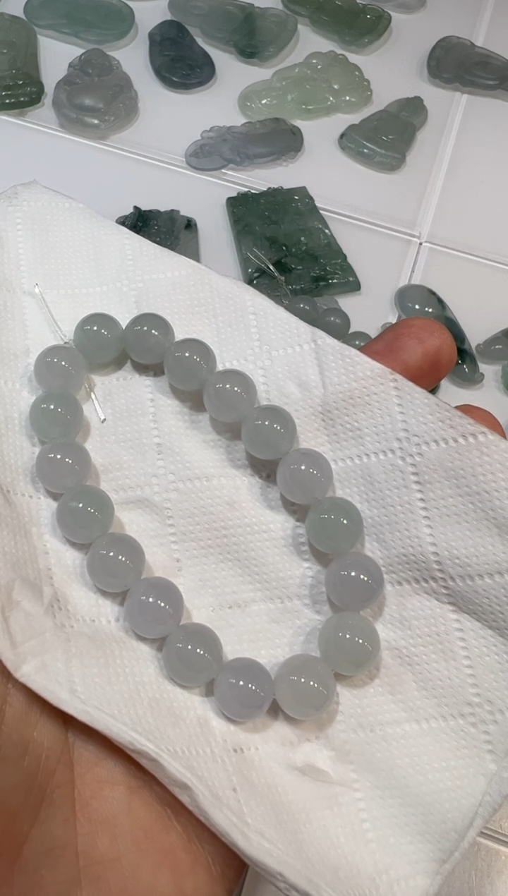 【闪购商品】定制翡翠未镶嵌手串