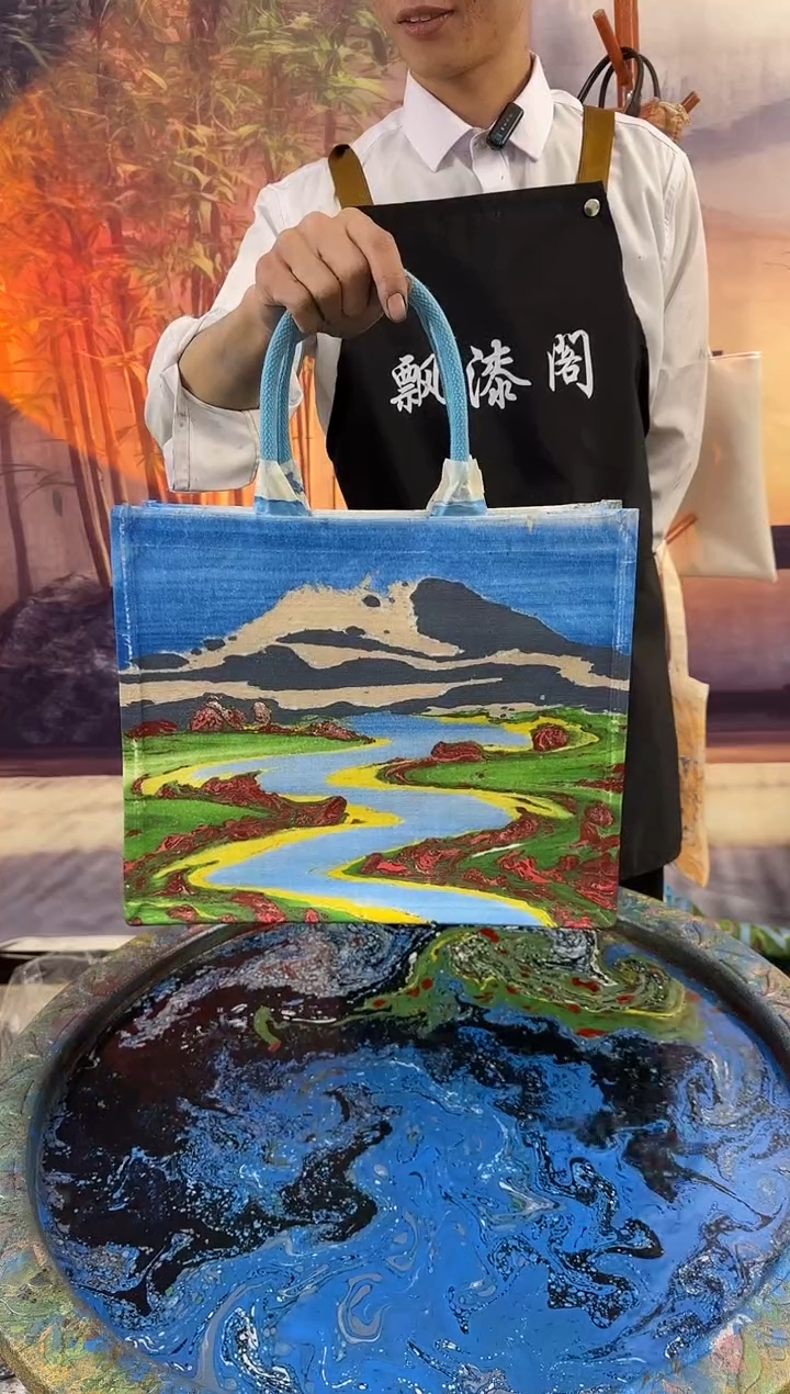 雪山花海现场制作118