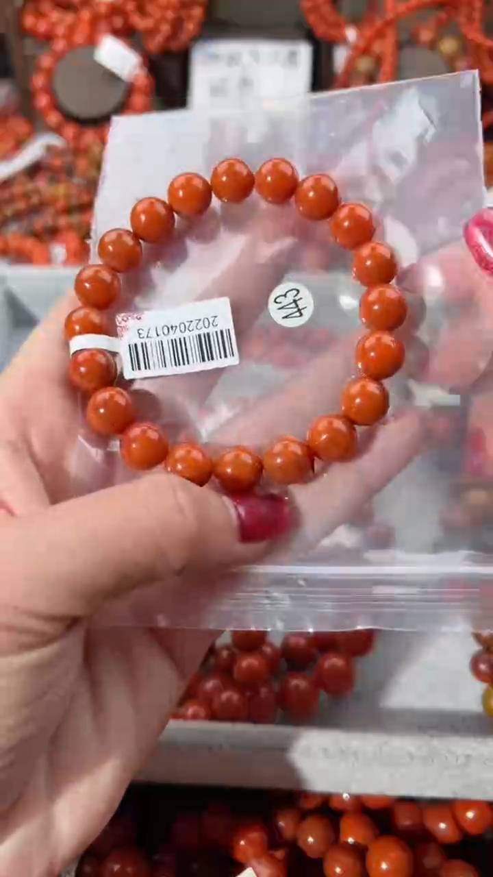 【闪购商品】南红玛瑙手串未镶嵌10+