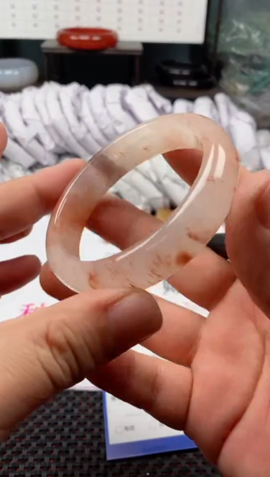 【闪购商品】石英质玉手镯未镶嵌436-58多样性发货看清圈口下单