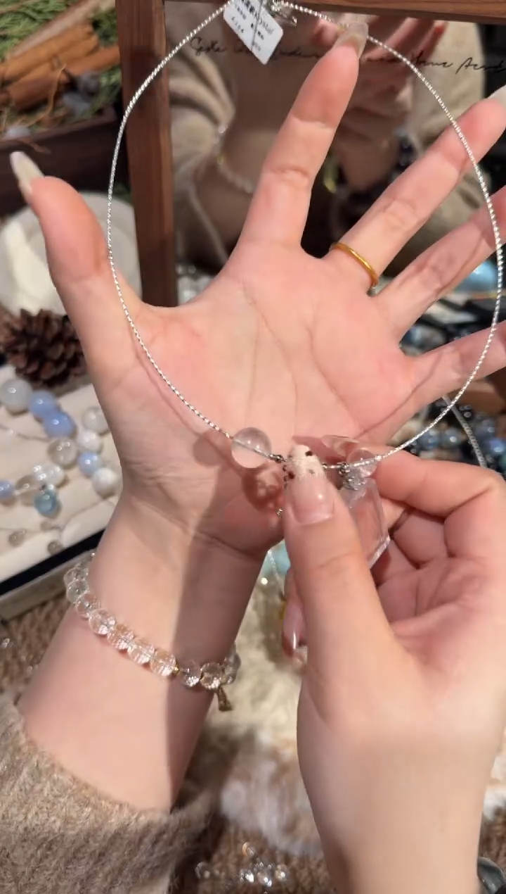 未镶嵌手链水晶多样性发货 发其一15