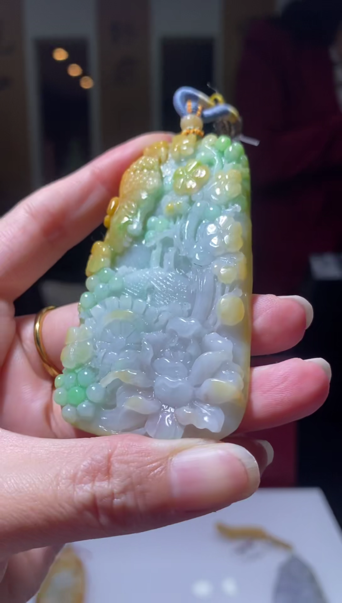 【闪购商品】翡翠颈饰未镶嵌B-@@YQYC01290078