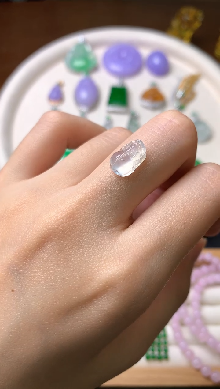 【闪购商品】定制翡翠未镶嵌裸石（镶嵌定制）