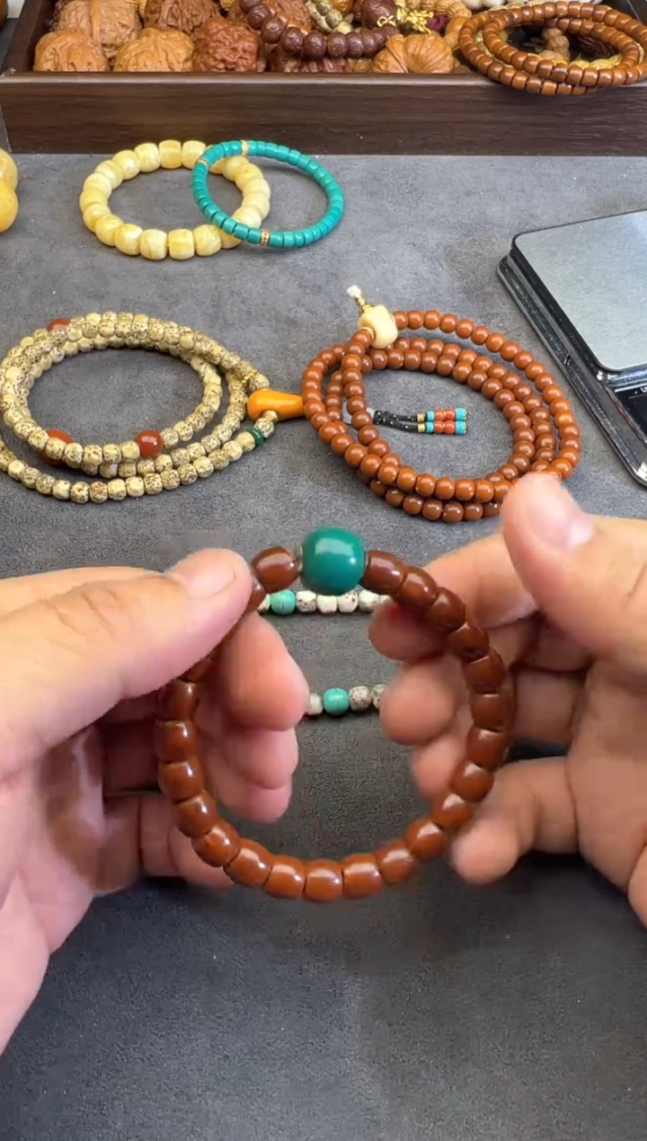 【闪购商品】橄榄核吊坠橄榄核手串1