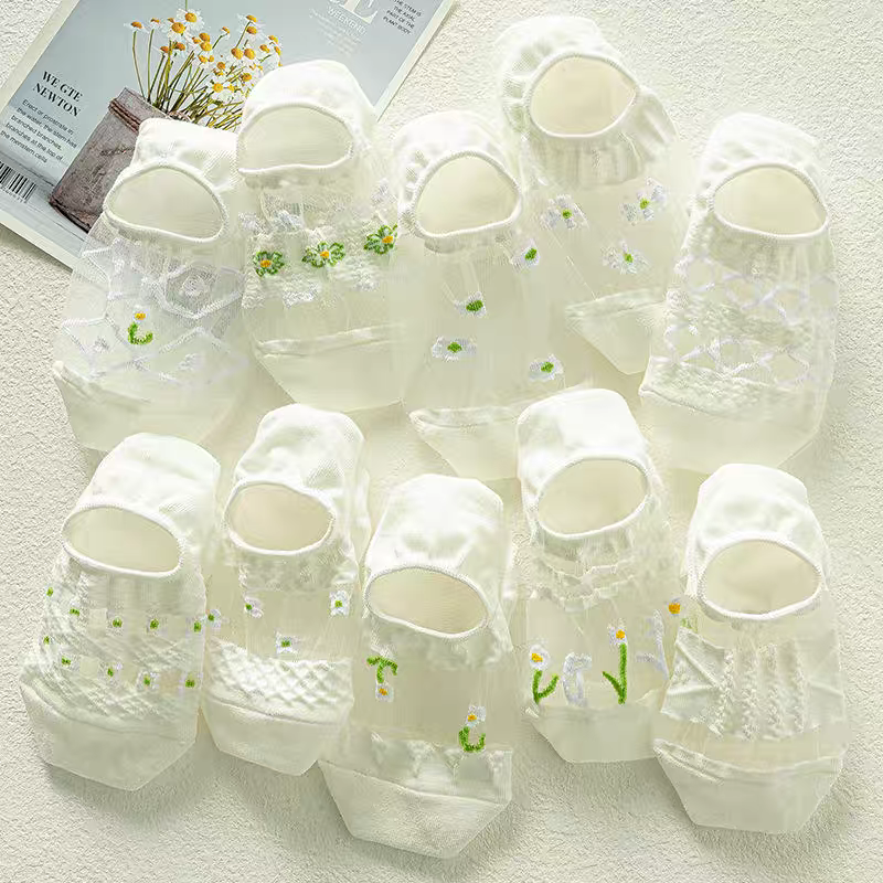 〖蕙子严选〗ZH A354新款百搭纯棉浅口袜子