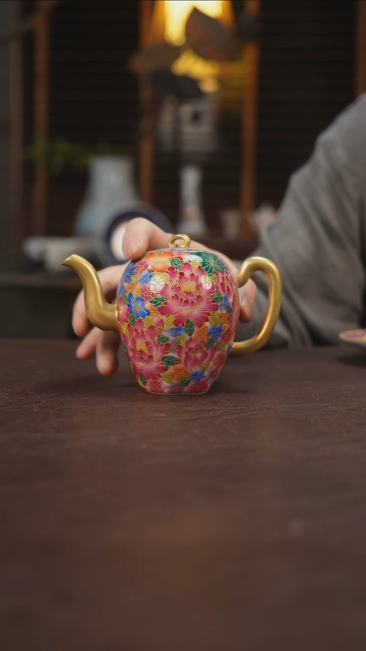 杯景德镇陶瓷杯碗柴烧多人