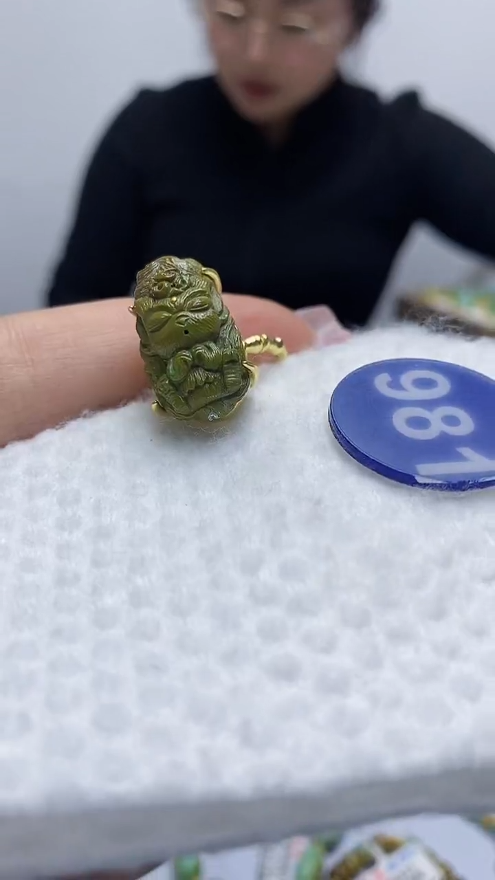 【闪购商品】绿松石戒指合金981戒指