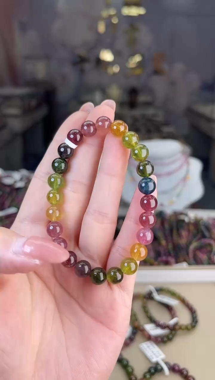 【闪购商品】碧玺/未镶嵌7mm+碧玺单圈多样性发货