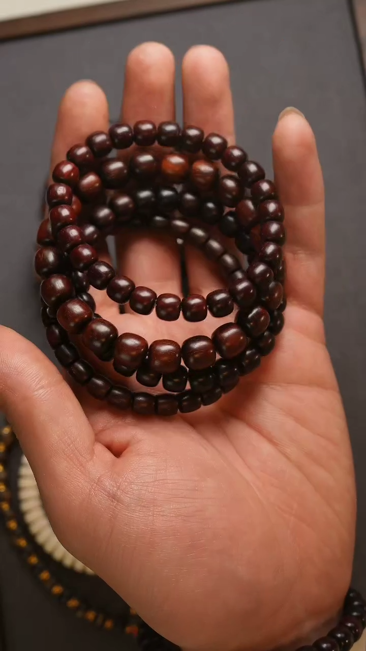 【闪购商品】檀香紫檀（小叶紫檀）手串/手链小叶紫檀4条