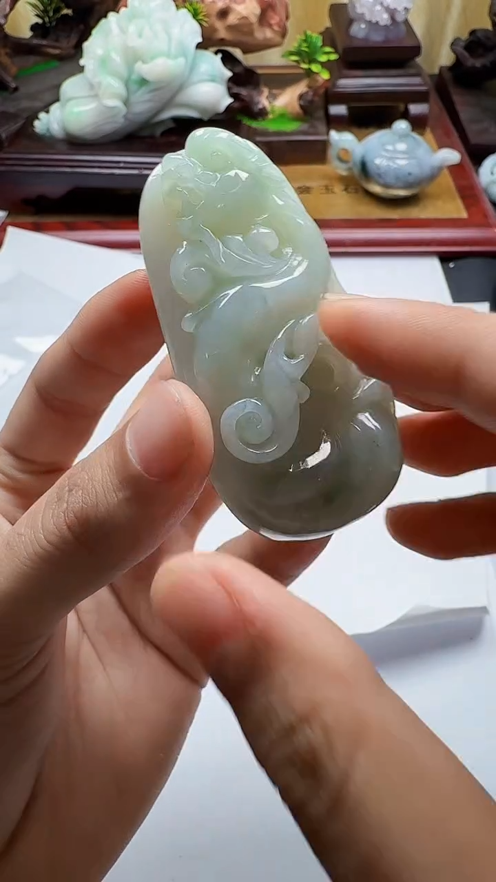 吊坠(不含链)未镶嵌翡翠1